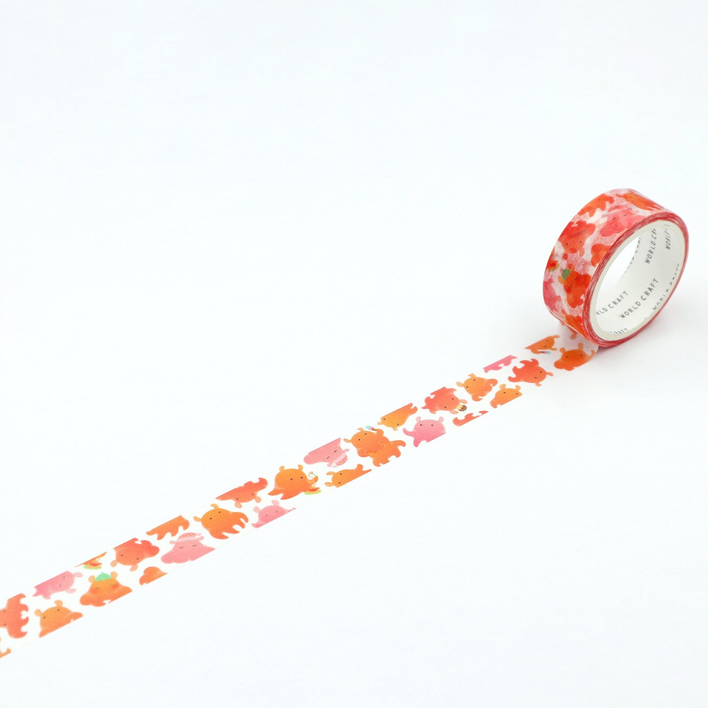 Mendako Mamire Masking Tape – Cute Flapjack Octopus Pattern