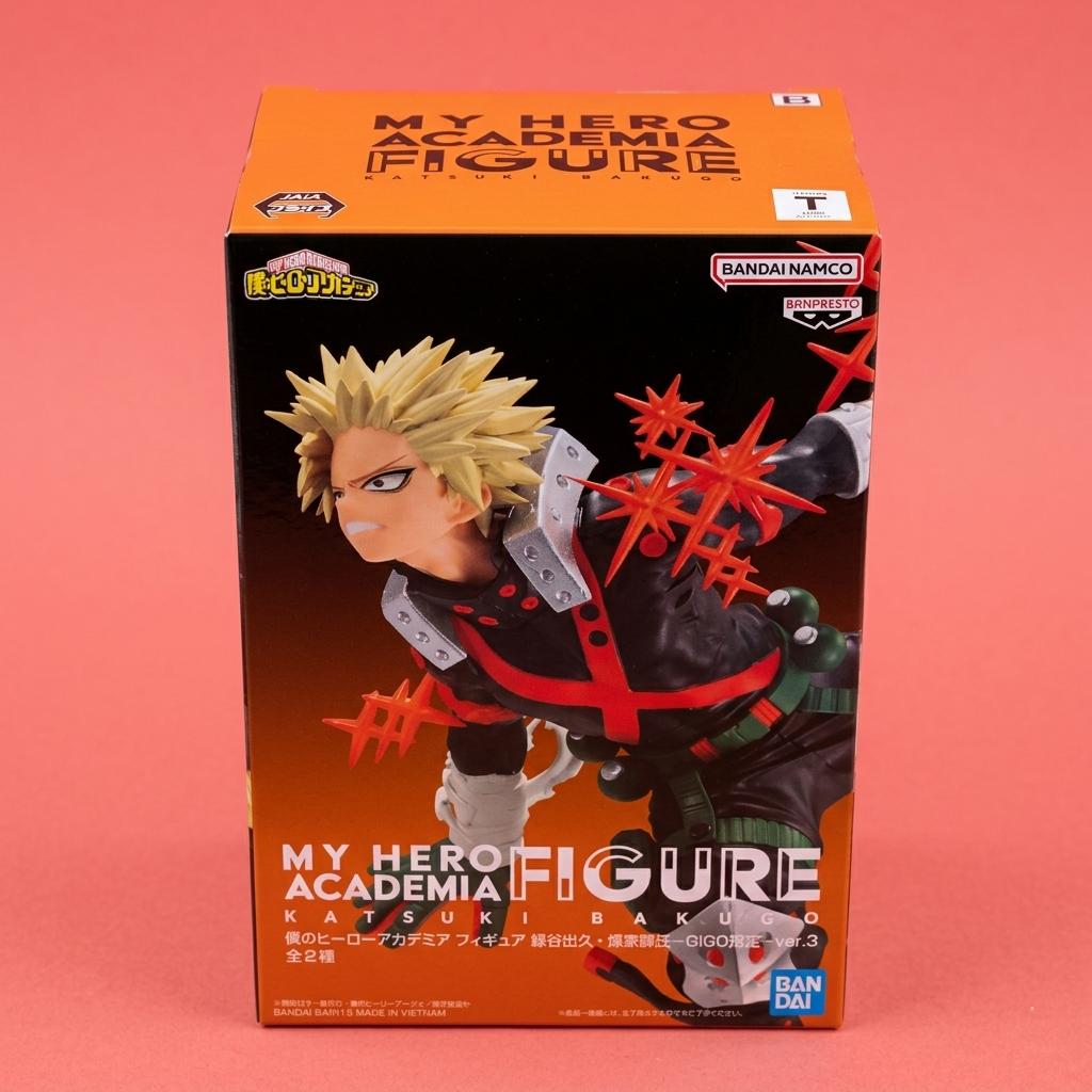 Banpresto My Hero Academia – Katsuki Bakugo Figure GIGO Limited Ver. 3