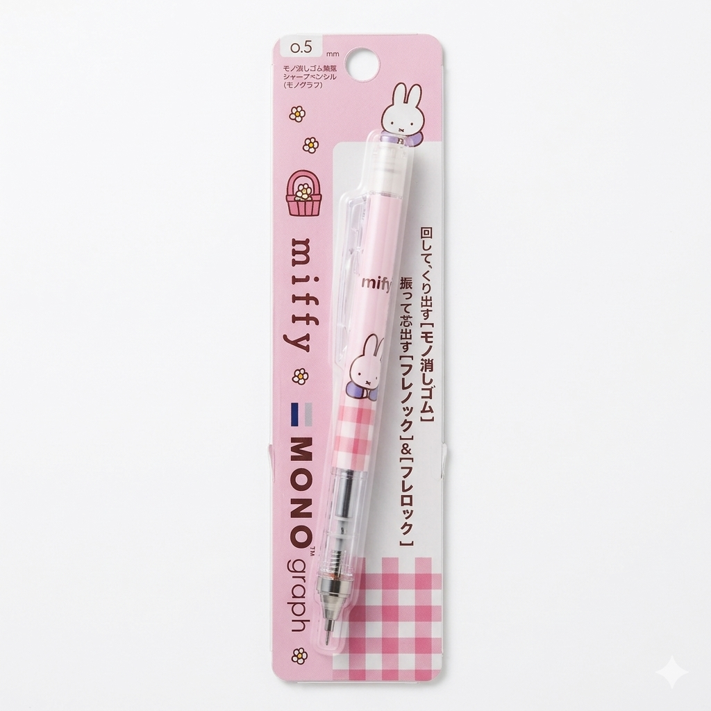 Tombow MONO Graph Mechanical Pencil – Miffy Limited Edition 0.5mm | Japanese Stationery