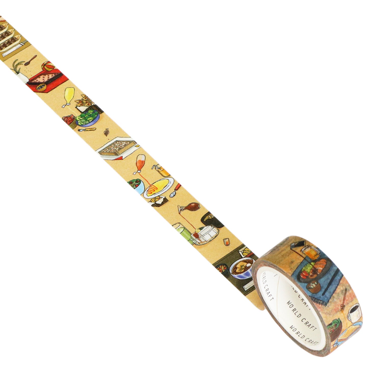 World Craft Tate Masu Masking Tape – Japanese Food Illustrations