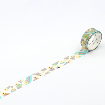 Rakko Mamire Masking Tape – Cute Sea Otter Pattern