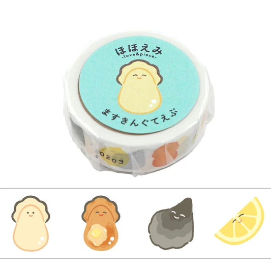 Hohoemi Masking Tape – Kawaii Gyoza Dumpling Characters