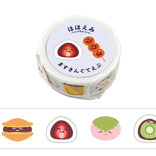 Hohoemi Masking Tape – Kawaii Japanese Sweets & Snacks