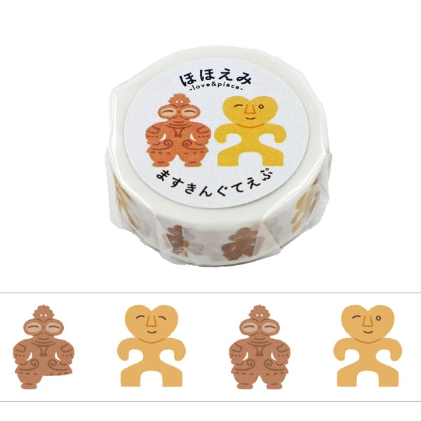 Hohoemi Masking Tape – Kawaii Dogū (Clay Figure) Characters