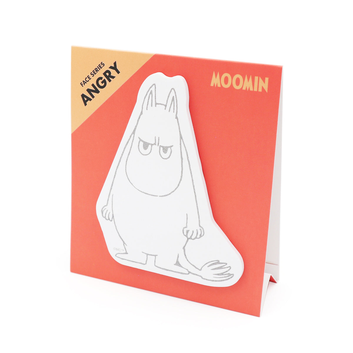 Moomin Expressive Character Die-Cut Mini Memo Pad