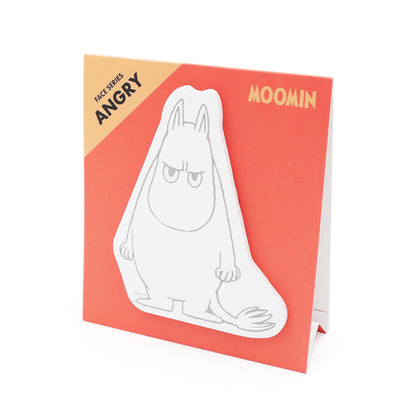 Moomin Expressive Character Die-Cut Mini Memo Pad