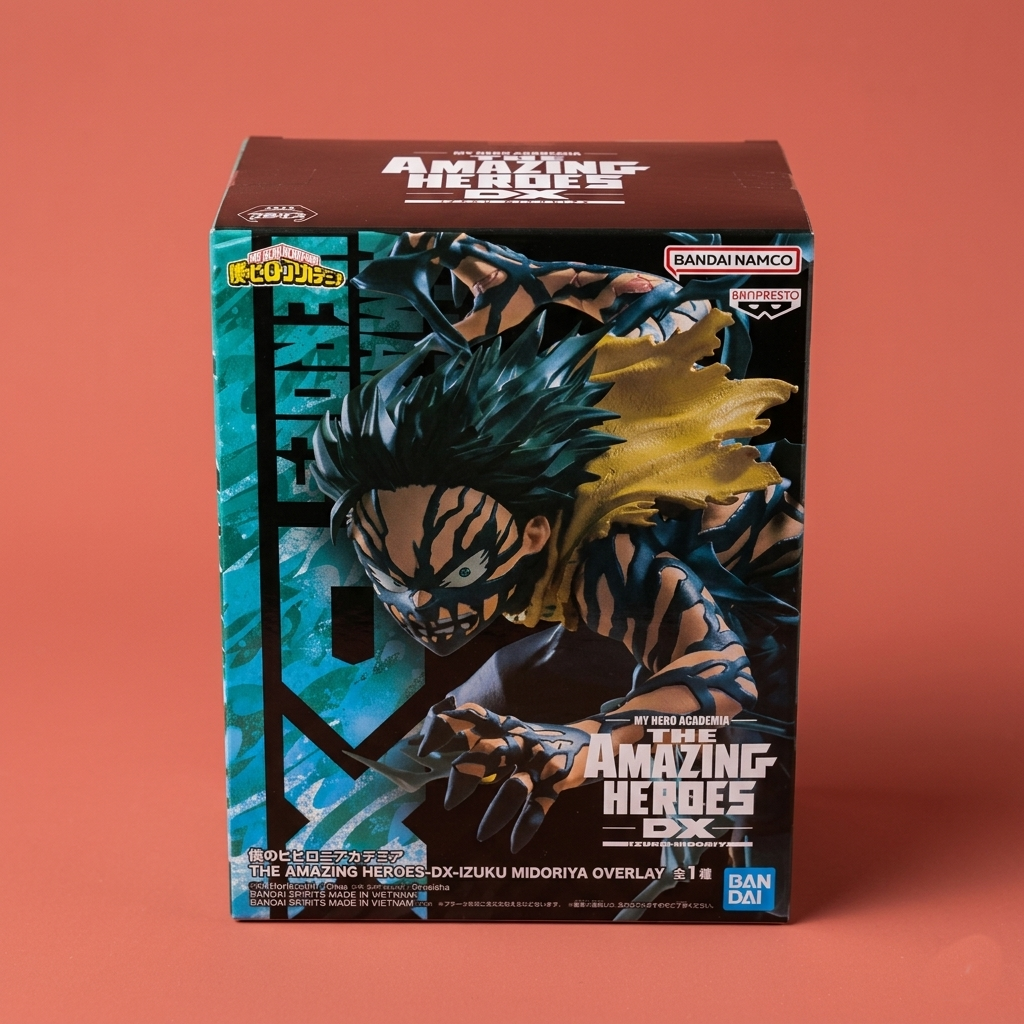 Banpresto My Hero Academia – Izuku Midoriya The Amazing Heroes DX Overlay Figure