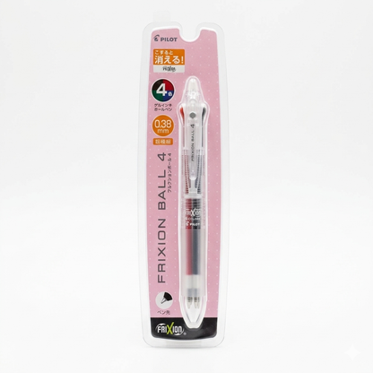 Pilot FriXion Ball 4 Erasable Ballpoint Pen – 4 Colour 0.38mm Ultra-Fine
