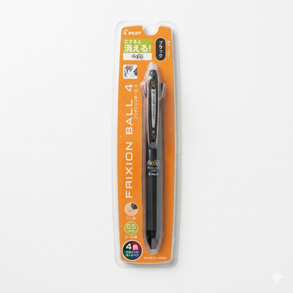 Pilot FriXion Ball 4 Erasable Ballpoint Pen – 4 Colour 0.5mm