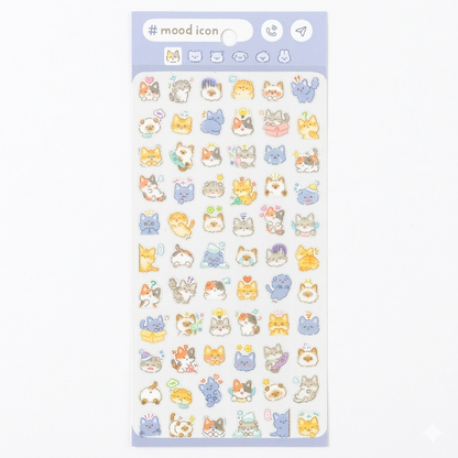 Japanese Kawaii Character Sticker Sheet –  Journaling & Scrapbooking Stickers