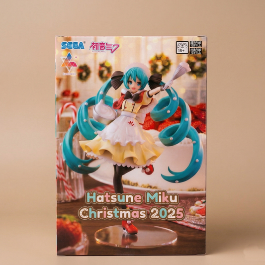 Hatsune Miku in a special Christmas 2025 edition