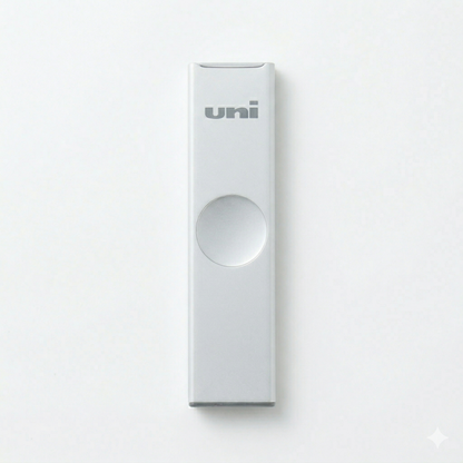 Uni Smudge-Proof Mechanical Pencil Lead – Color Case White – 0.5 mm HB (40 pcs)