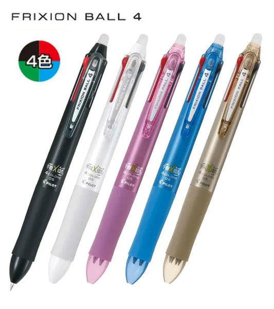 Pilot FriXion Ball 4 Erasable Ballpoint Pen – 4 Colour 0.5mm